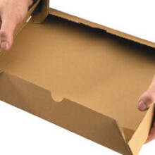 FSMISC CARTON/LID 305X215X50MM BRN PK10