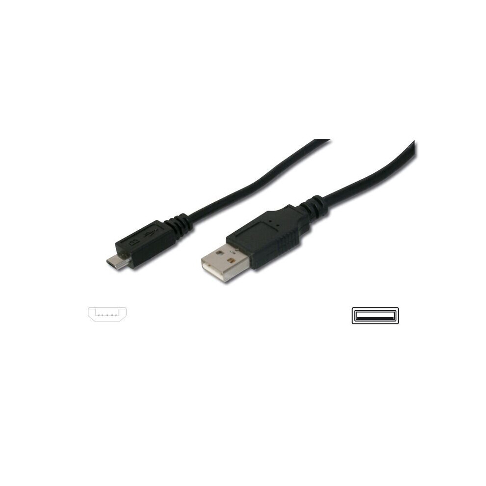 Fdl 2M Usb A Male To Usb Micro B Male Cable 5055309615283