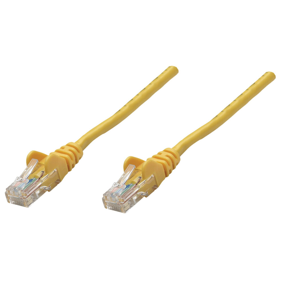 Intellinet Network Patch Cable, Cat6, 0.25M, Cca, U/Utp,... Yellow 766623730808