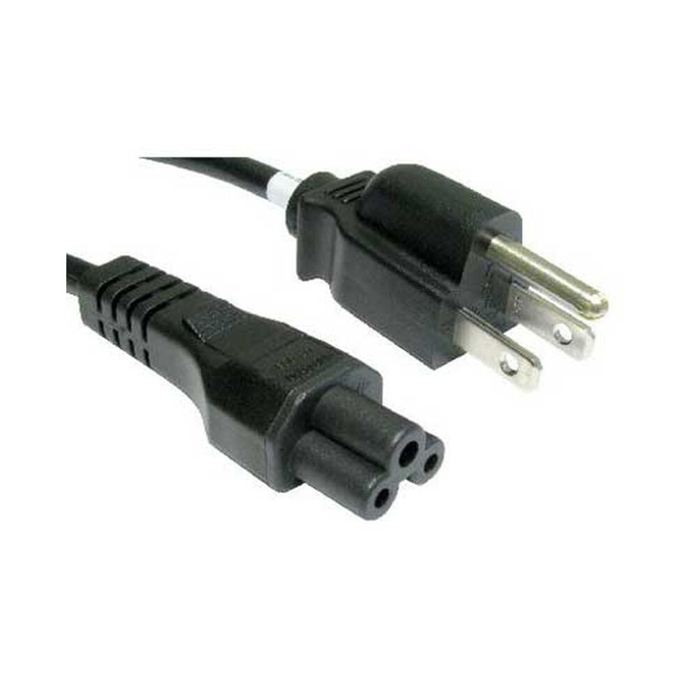 Fdl 2M Us Mains Plug To C5 Clover Leaf" Socket Cable" 5055309613388