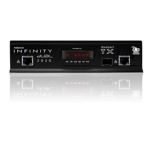 ADDER ALIF2020T ADDERLINK INFINITY DUAL DVI-SL + 4  USB TR - GBIC