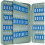 Q-CONNECT KF04275 key cabinet/organizer Blue 1