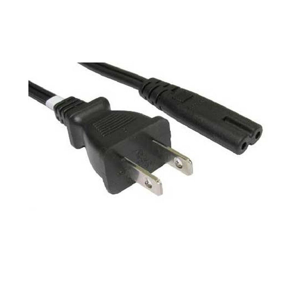 Fdl 2M Us Mains Plug To C7 Figure 8" Socket Cable" 5055309613395