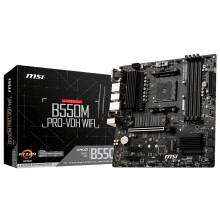 MSI B550M PRO-VDH WIFI motherboard Socket AM4 Micro ATX AMD B550