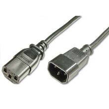 FDL 3M IEC MAINS EXTENSION CABLE - IEC C13 SOCKET TO C14 PLUG