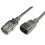 FDL 3M IEC MAINS EXTENSION CABLE - IEC C13 SOCKET TO C14 PLUG 1