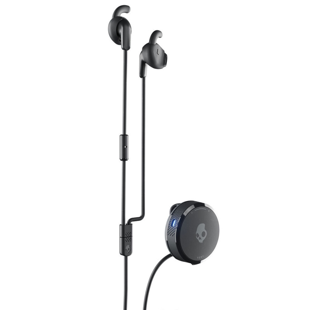 Skullcandy Vert In-Ear Wireless Sports Earphones With Mic - Black Grey - Image 3