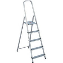 FSMISC 5 STEP ALUMINIUM STEPLADDER 358739