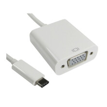 FDL 0.15M USB TYPE C TO VGA ADAPTOR CABLE (M-F)