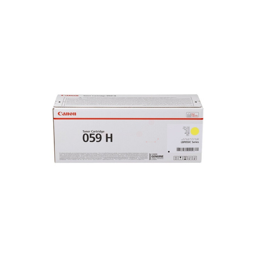 Canon 3624C001 (059 H) Toner yellow, 13.5K pages