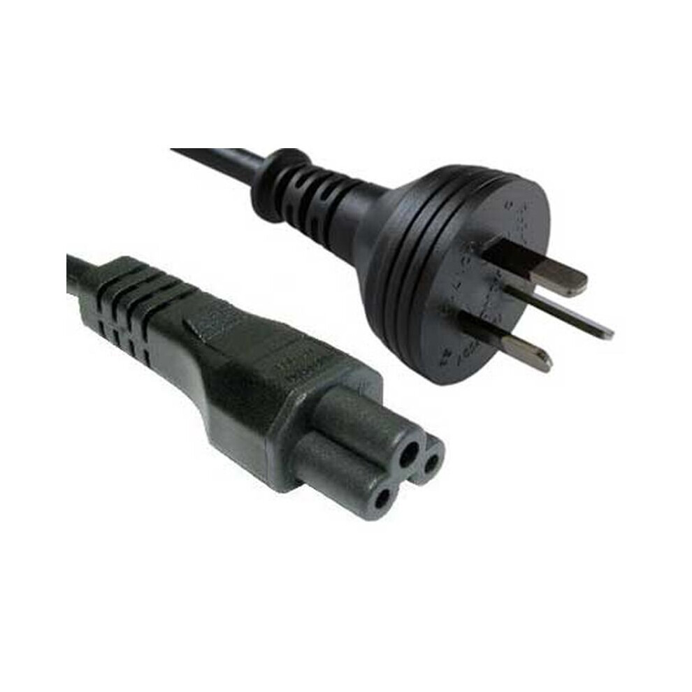 Fdl 2M Australian Mains Plug To C5 Clover Leaf" Socket Cable" 5055309613418