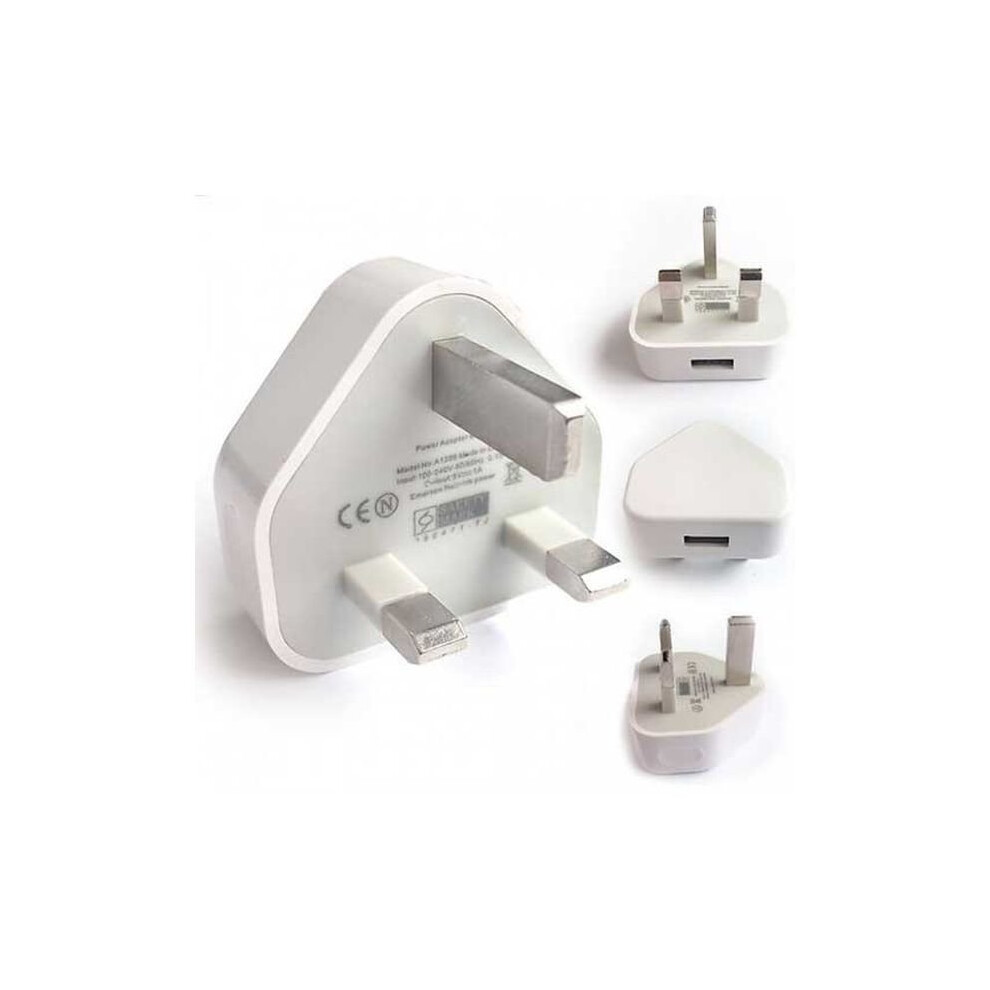 Fdl 1 Port 10.5W/2.1A 5V Dc Usb Mains Charger / Psu - White 5055309624599