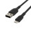 BELKIN - cable - BRAIDED A-LTG 0.15M, BLK - BRAIDE 1