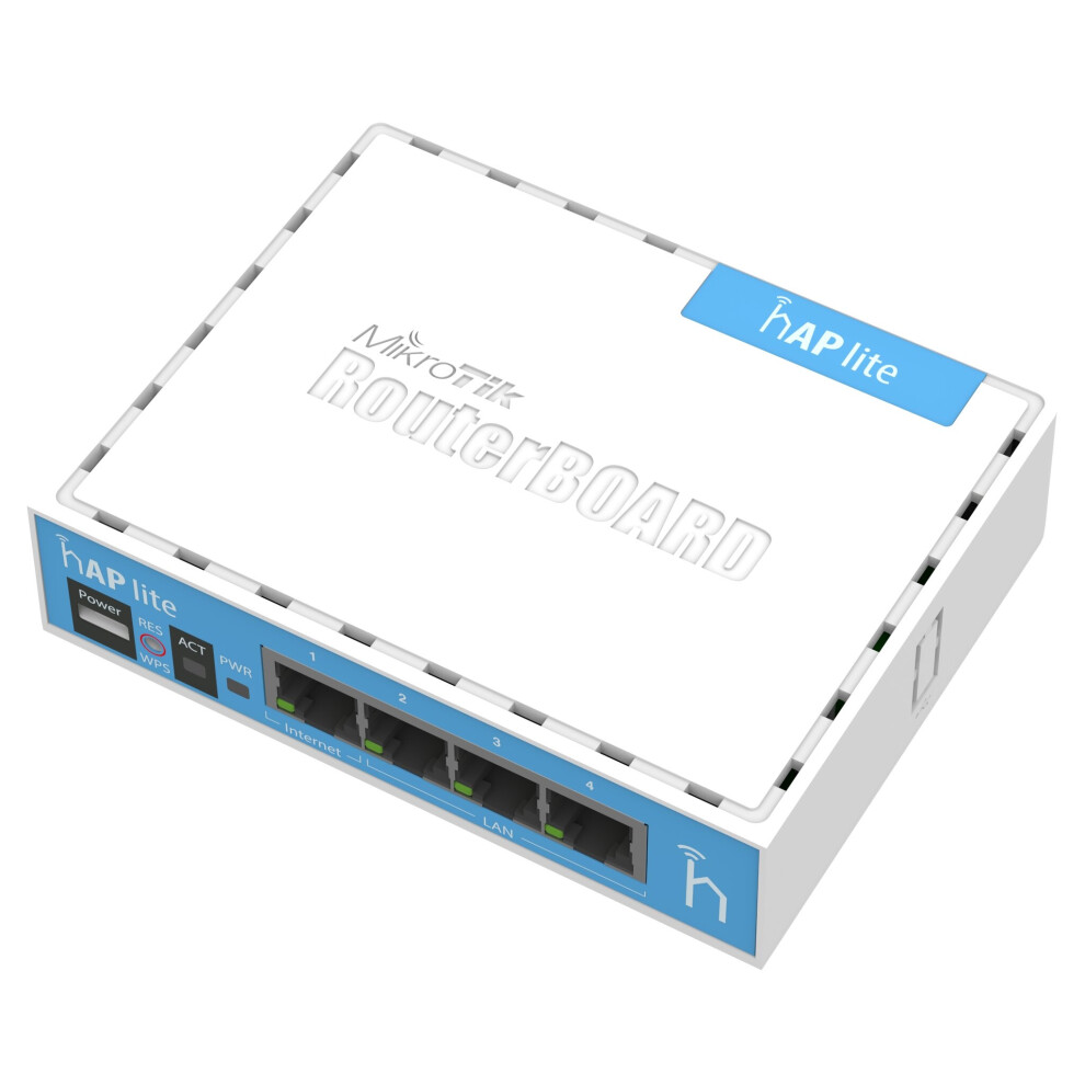 Mikrotik Hap Lite Wlan Access Point White 4752224003126