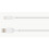 BELKIN - cable - BRAIDED A-LTG 1M, WHT - BRAIDED A 1