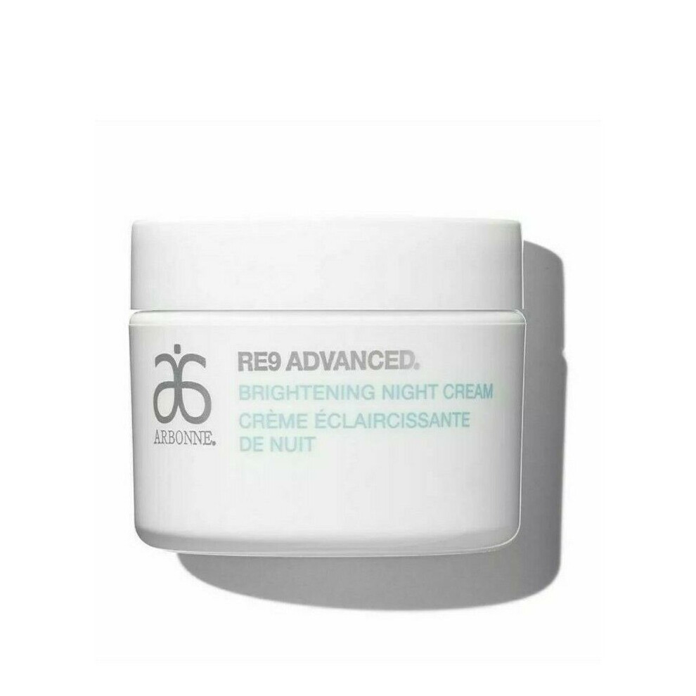 Arbonne RE9 ADVANCED Brightening Night Cream, 50g (50ml) BNIB Anti Ageing Vegan