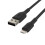 BELKIN - Kabel - 2M schwarzes geflochtenes USBA-Kabel 1