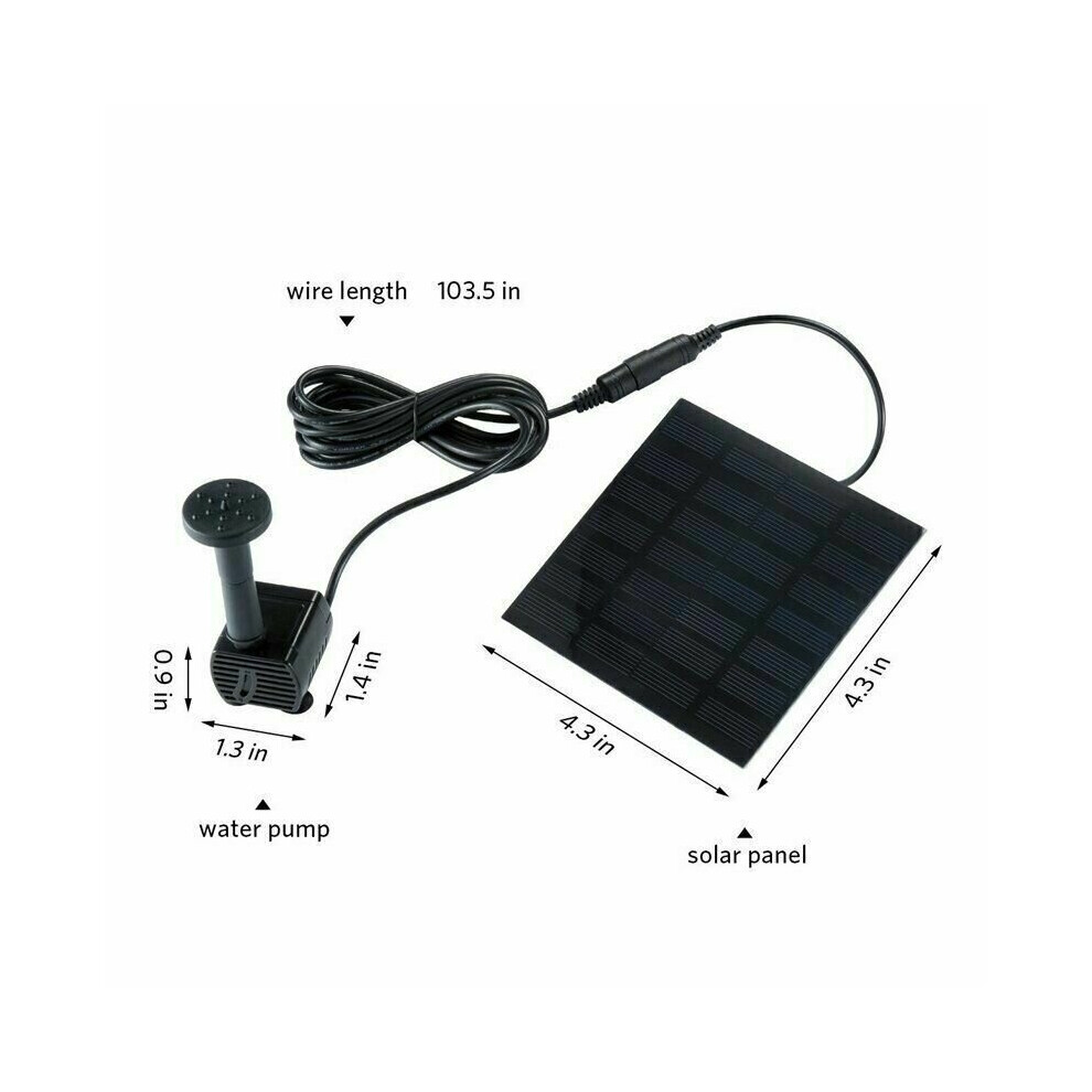 POWERFUL WATER CIRCULATION With 12V 240L/H Submersible Pump For Fish