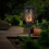 4-pack Flakkende flamme-stil hage-solcellelys | LED-utendørslys 9