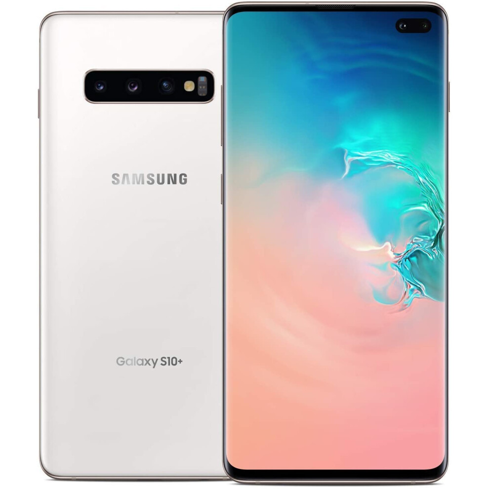 (Ceramic White) Samsung Galaxy S10+ Dual Sim | 128GB | 8GB RAM-image-OPC-P5YCGS6-REFURBISHED
