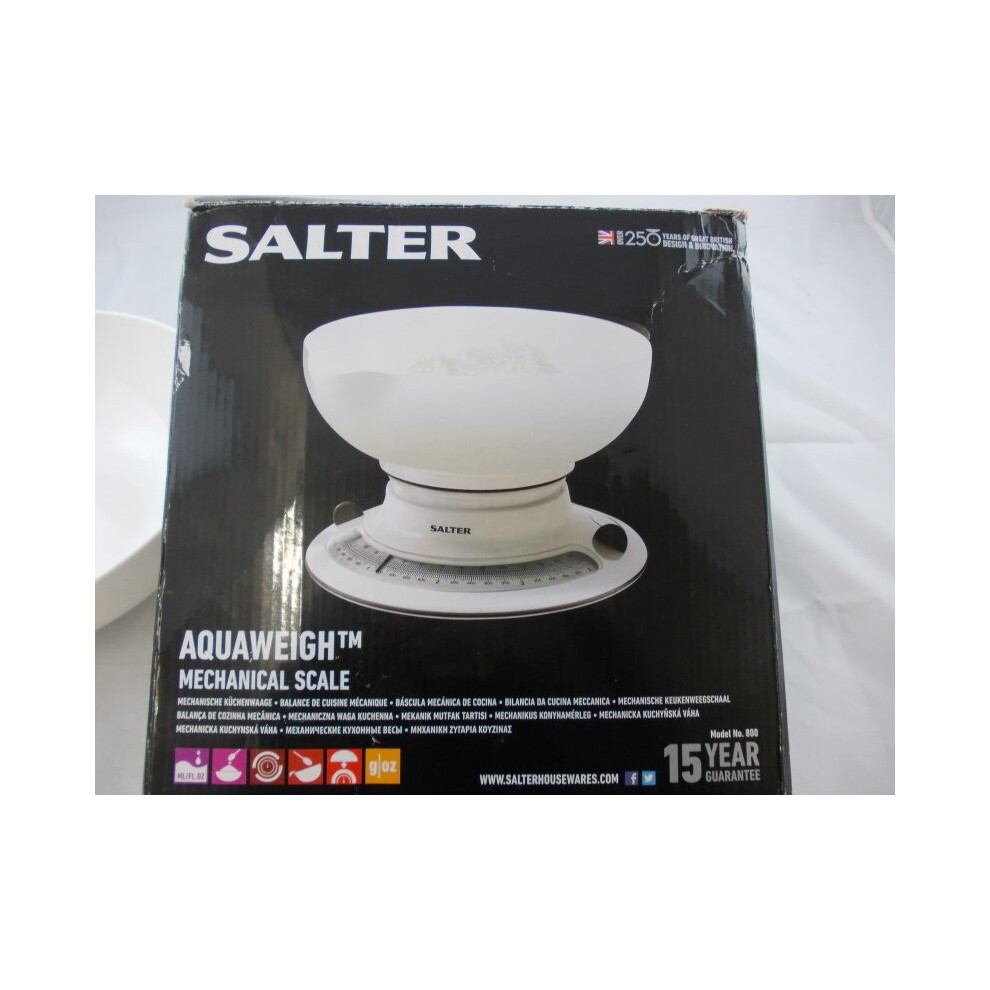 Salter Add & Weigh Kitchen Scales â Rotating Analogue Twin Dial