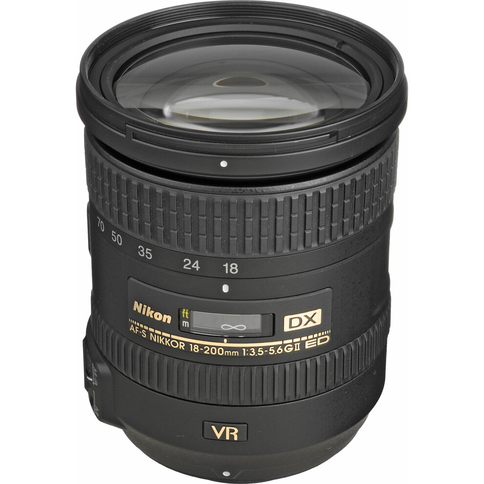 Nikon AF-S DX NIKKOR 18-200mm f/3.5-5.6G ED VR II Lens (by Nikon USA)