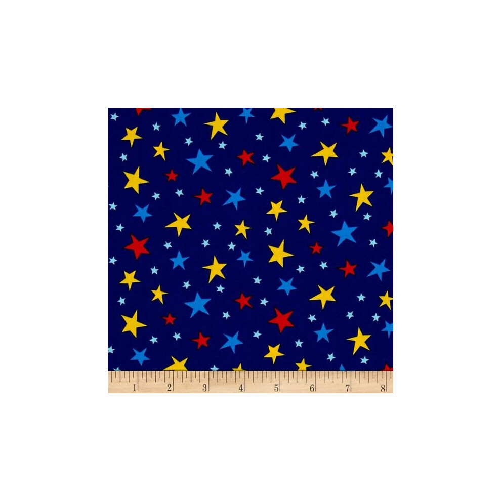 Michael Miller Fabrics Fat Quarter Atomic Stars 100% Cotton Quilting Patchwork Sewing Fabric