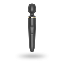 (Black) Satisfyer Wand-er Woman - Wand Vibrator Sex Toy
