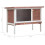 VidaXL vidaXL Kaninchenstall 1 Ebene Braun Holz 7