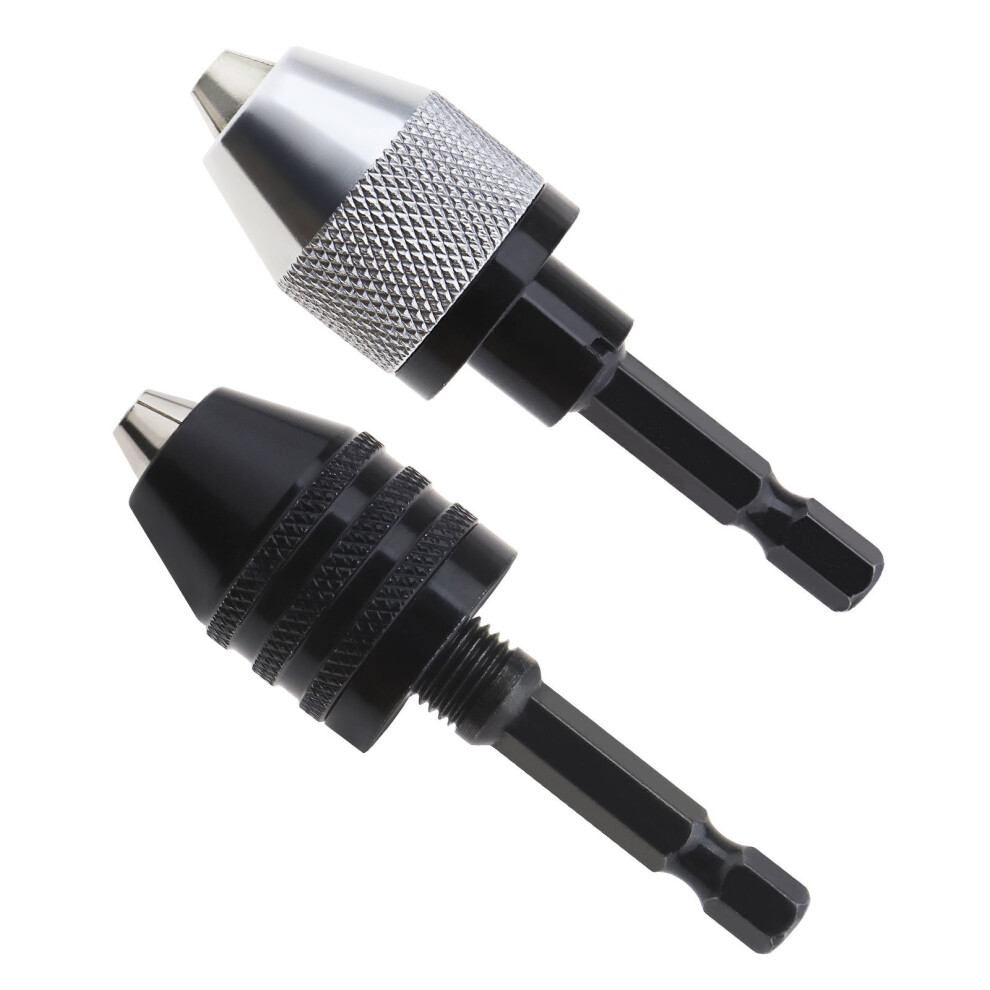 2Pcs 1/4-Inch Hex Shank Hex Drill Chuck Bit Adapter For Cordless Screwdriver 4894670185961