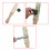 Leather Sharpening Wood Handle Strop Tool with Compound for  Chisels Tools 5
