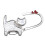 2pcs Cat Handbag Hanger Set Foldable Purse Table Hook Bag Assorted Pattern 8