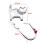 2pcs Cat Handbag Hanger Set Foldable Purse Table Hook Bag Assorted Pattern 5