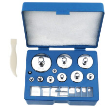 19 Pcs Calibration Weight 10mg to 200g Digital Balance Scale Jewelry Science Lab