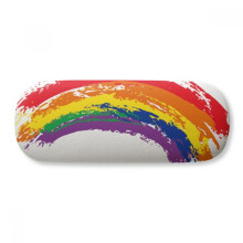 LGBT Rainbow Gay Lesbian Transgender Glasses Case Eyeglasses Hard Shell Storage Spectacle Box