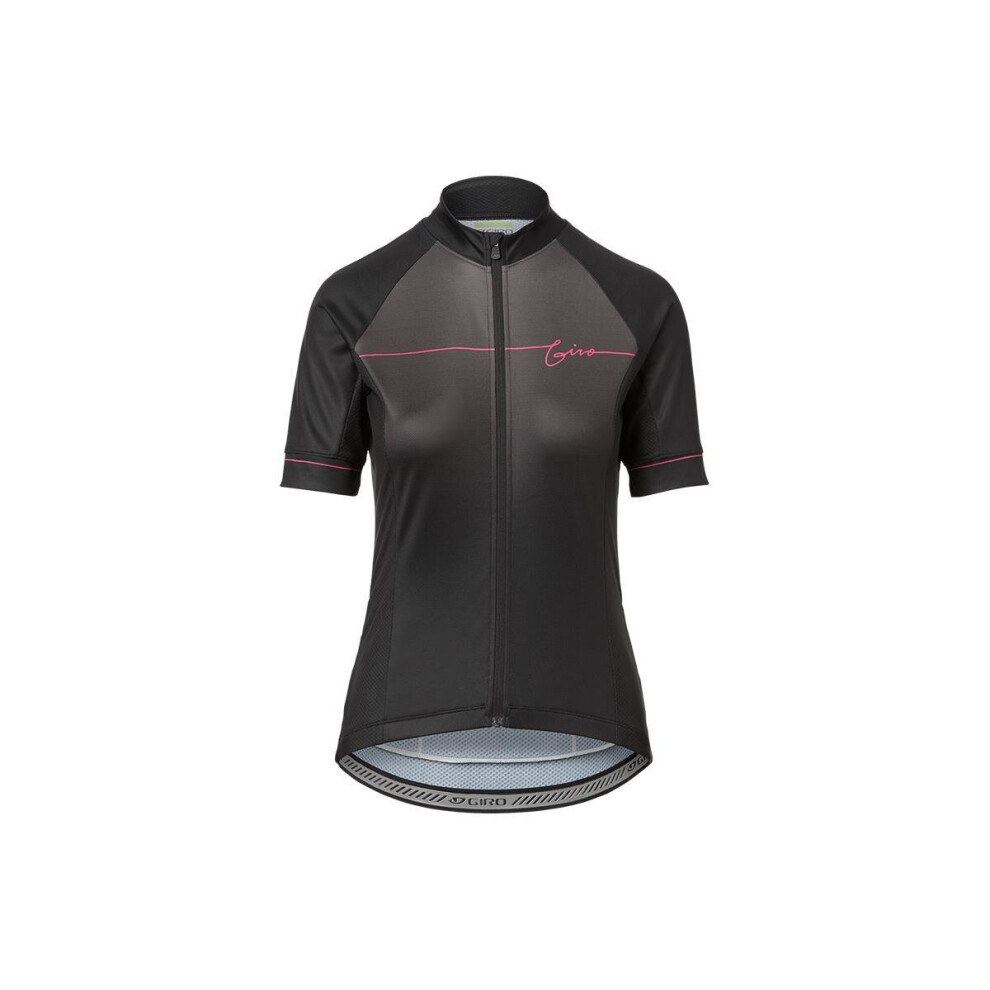 (XS, Black Flow) Giro Ladies Chrono Sport Short Sleeves Jersey