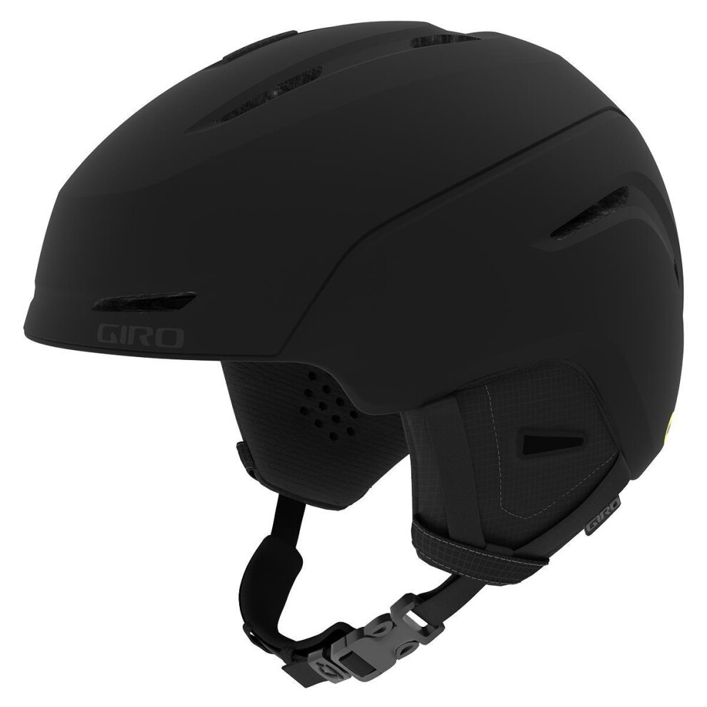 (S - 52-55.5 CM, Matt Black) Giro Neo Junior MIPS Youth Snow Helmet