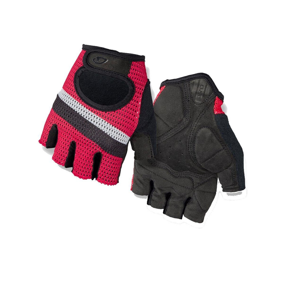 (S, Bright Red Stripe) Giro Siv Road Cycling Mitt