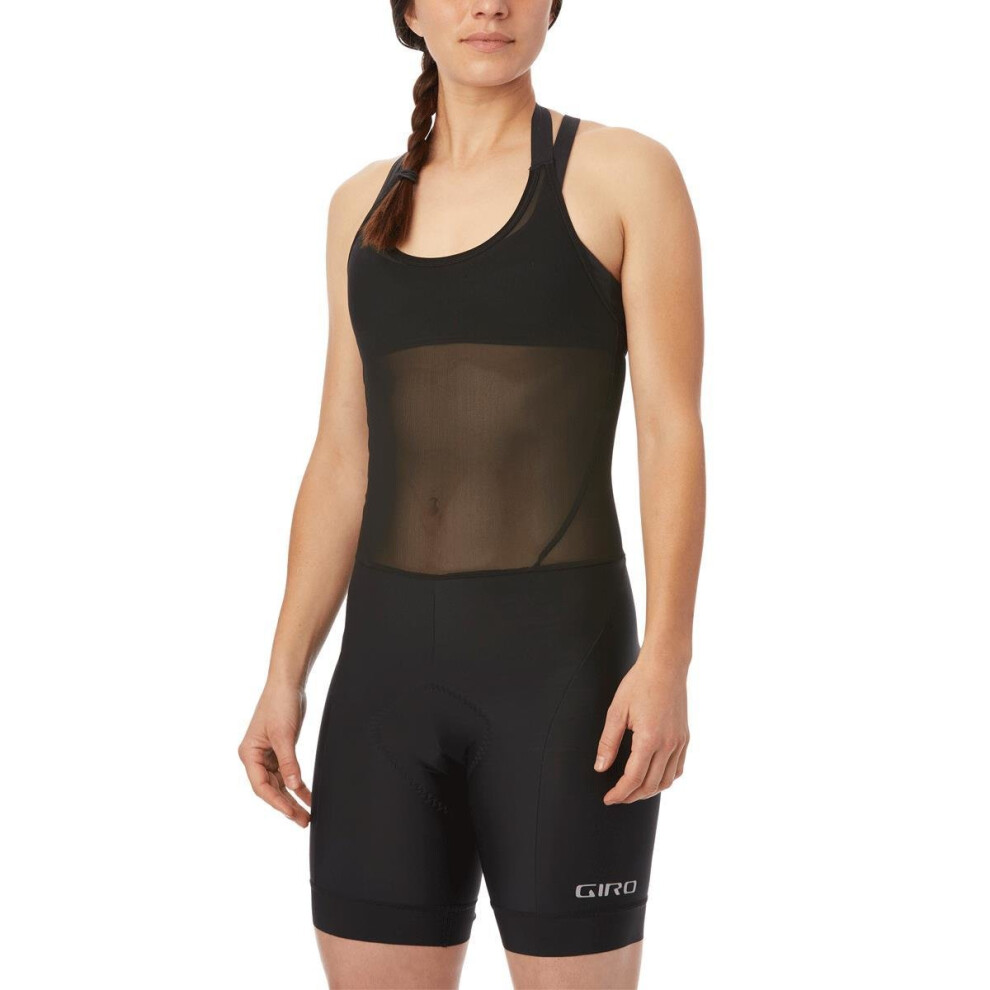 (XL, Black) Giro Chrono Sport Ladies Halter Bib Shorts 2019