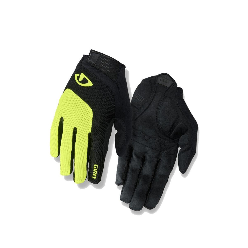 (S, Highlight Yellow) Giro Bravo Gel LF Road Cycling Gloves