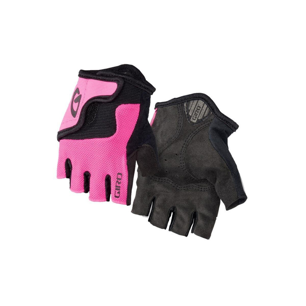 (L, Bright Pink) Giro Bravo Junior Cycling Mitt