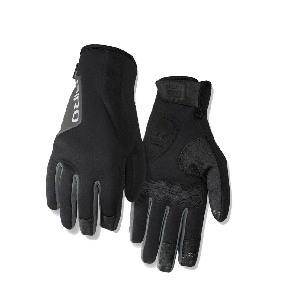 (2XL, Black) Giro Ambient 2.0 Water Resistant Insulated Windbloc Cycling Gloves