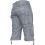 Ze Enzo (Grey, 46") Enzo Mens Shorts Raw Combat Cargo Pockets Denim 2