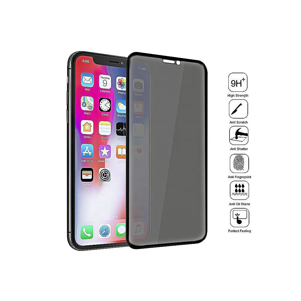 (Iphone 11 Pro Max) Privacy Tempered Glass Screen Protector For Iphone X, Xs, Xs Max, Xr, 11, 11 Pro, 11 Pro Max Protector 7427071176893