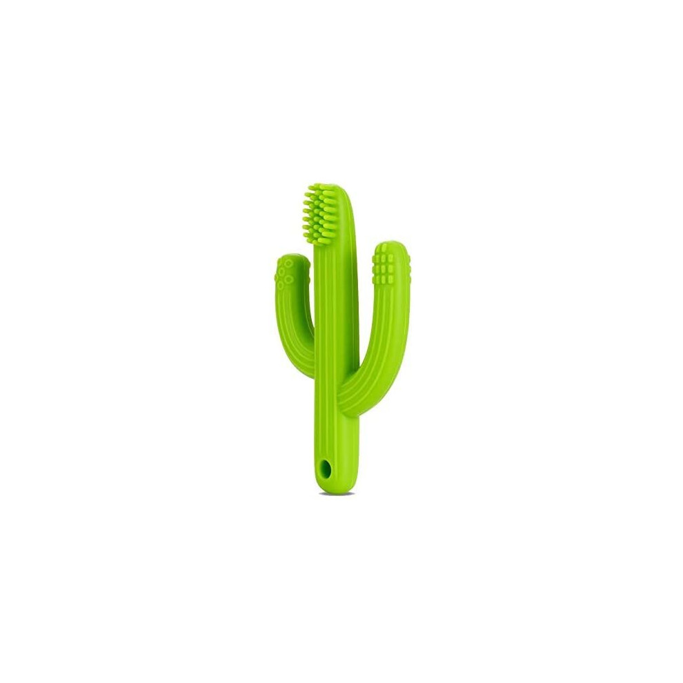 Ana Baby Cactus Shaped Teething Toothbrush, Bpa Free Ana Wiz