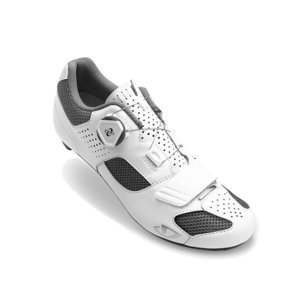 (37.5, White / Silver) Giro Espada Boa Ladies Road Cycling Shoes