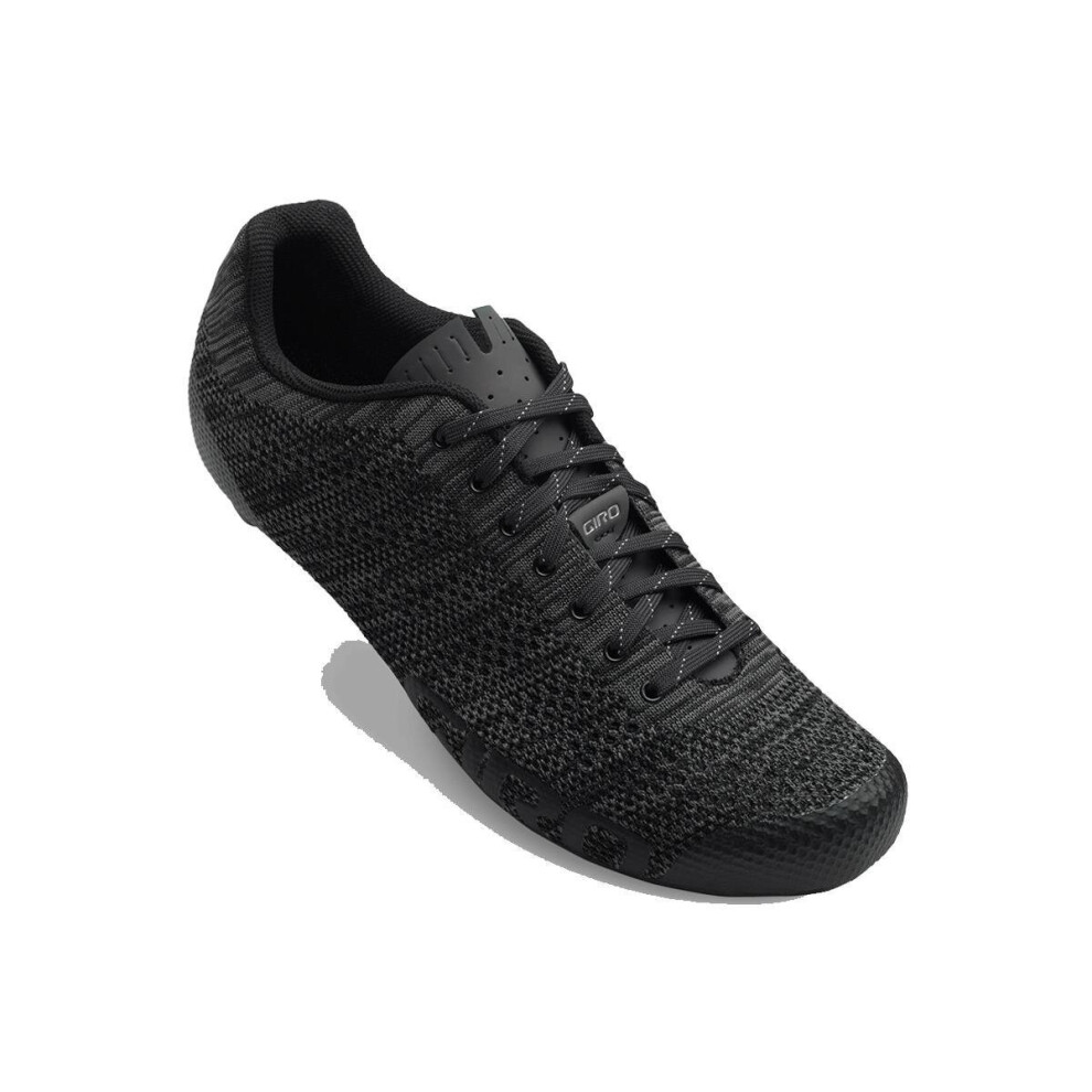 (40, Black / Charcoal Heather) Giro Empire E70 Knit Road Cycling Shoes 2019