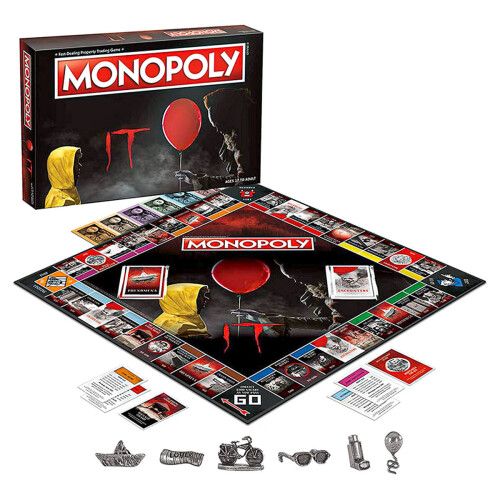 Monopoly Stephen King's IT Monopoly Board Game 1