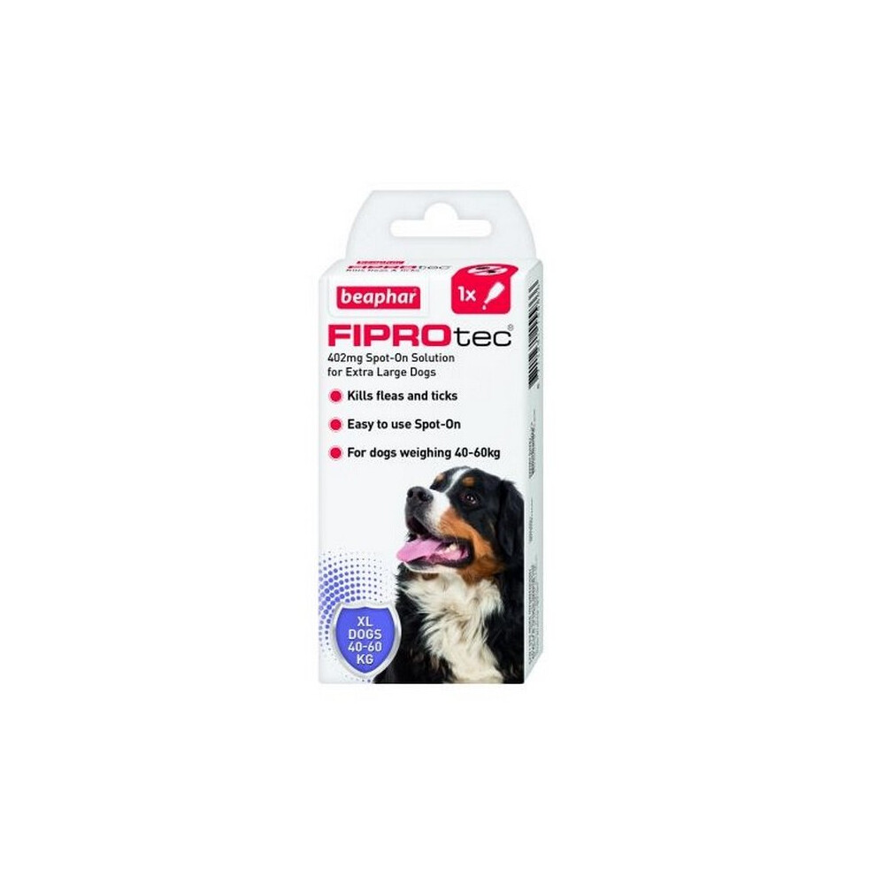 Beaphar FIPROtec Spot On XL Dog - 1 Treatment