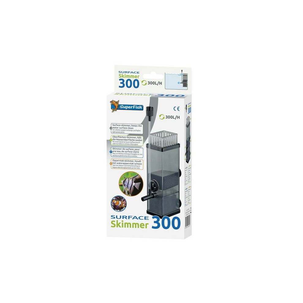 SuperFish Surface Skimmer Internal Filter - Surface Skimmer 300